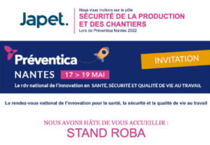 Invitation Préventica Nantes japet medical