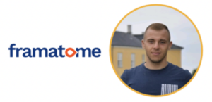 Logo Framatome et Antoine Ducroux